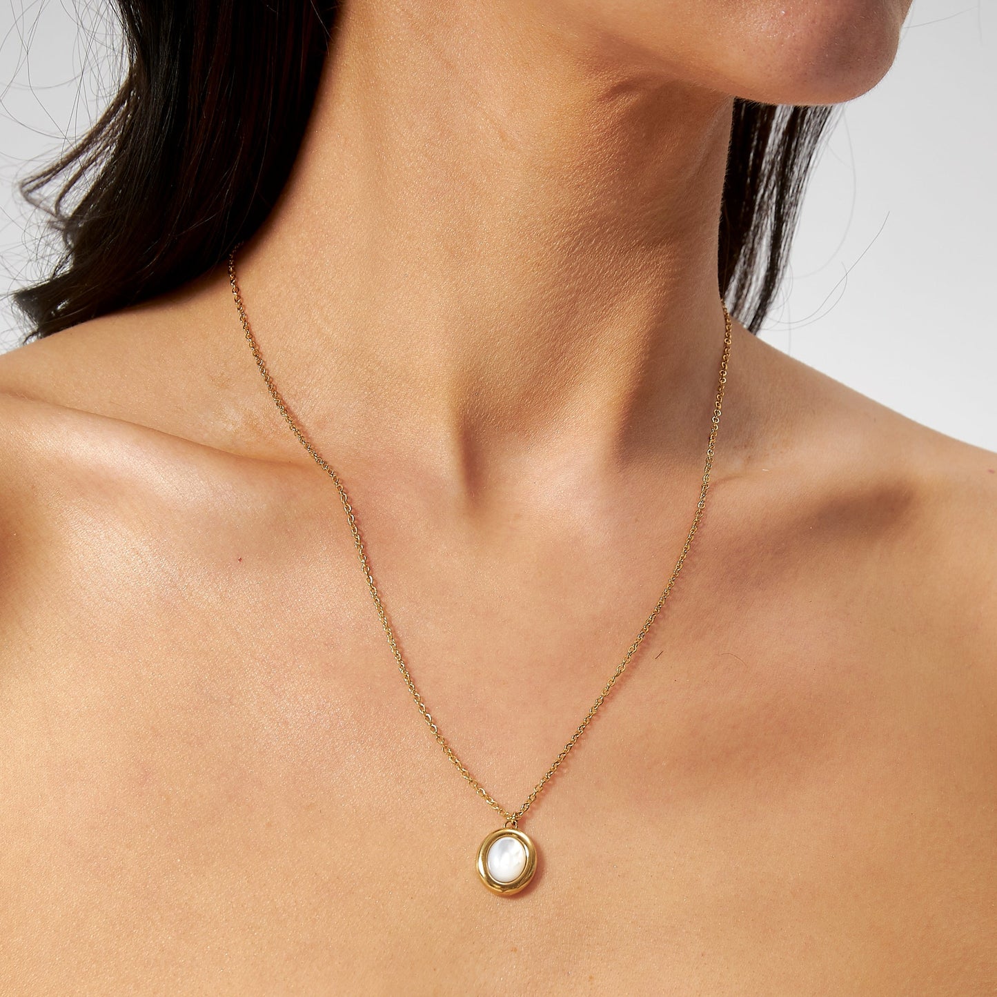 celeste. Opal Necklace