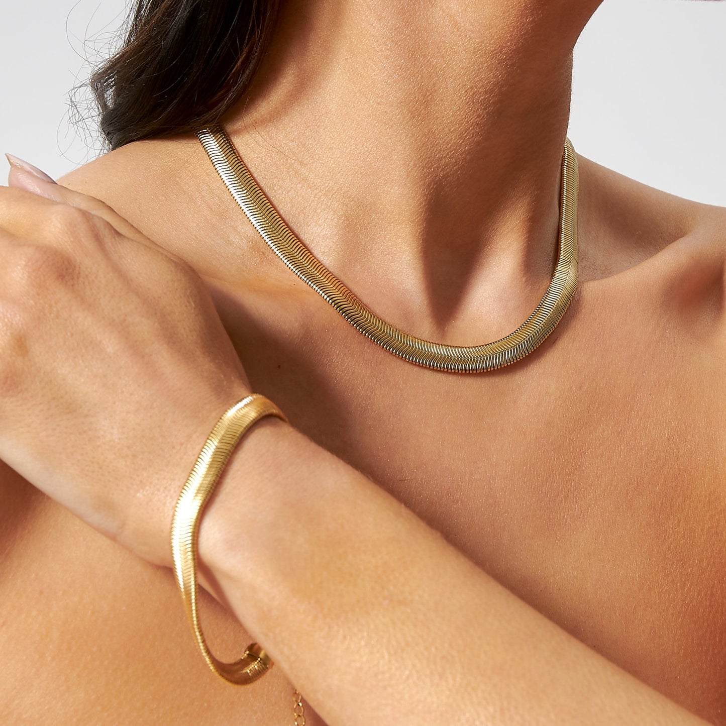 ouro. Thick Choker Snake Choker