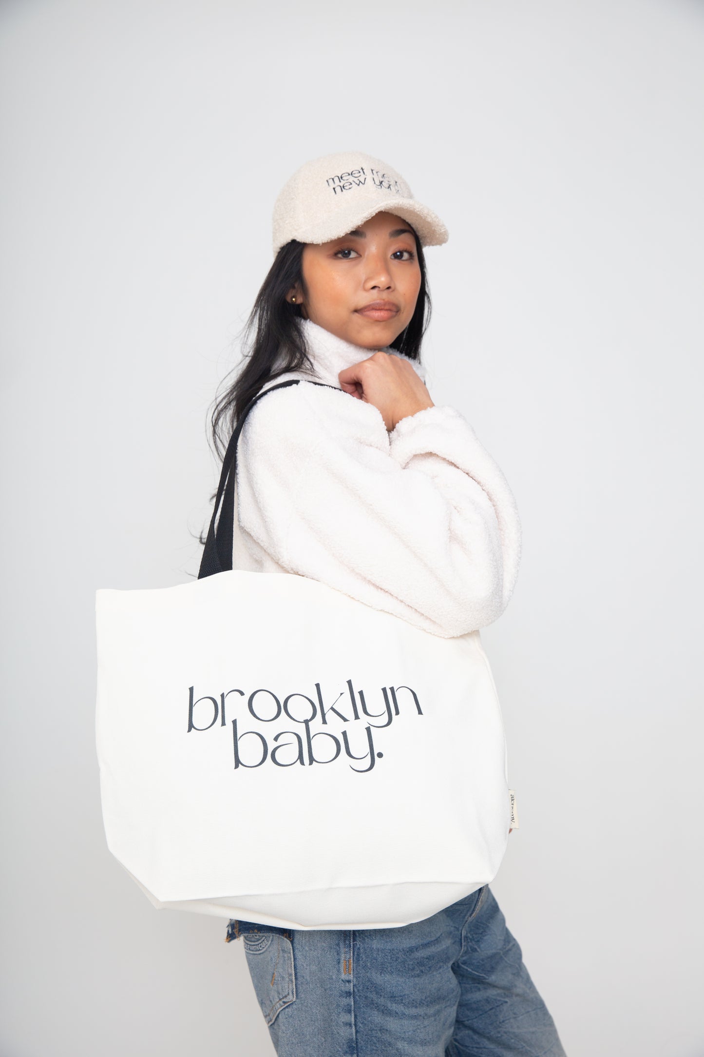 Brooklyn Baby 16 oz Canvas Tote Bag