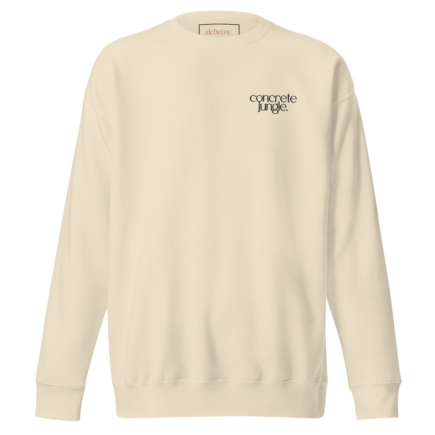 concrete jungle. crewneck