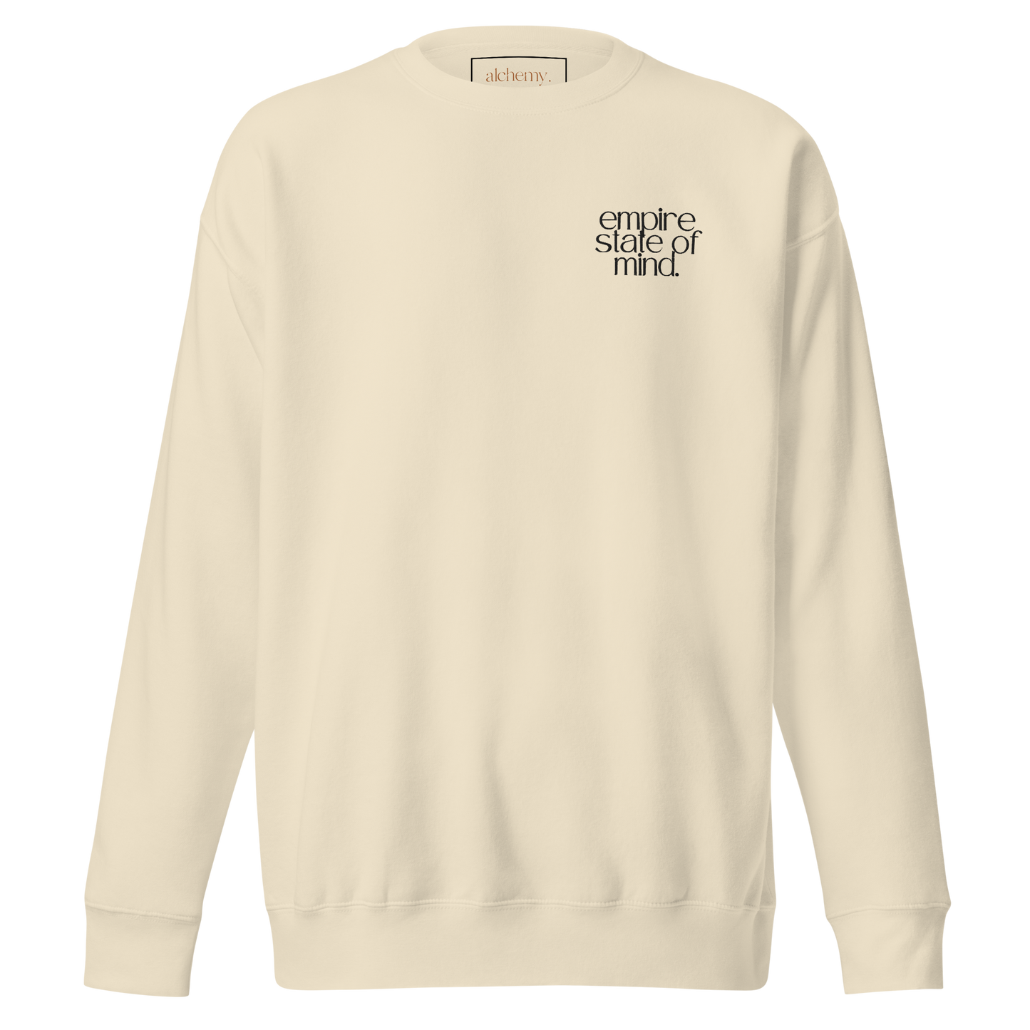 empire state of mind. crewneck