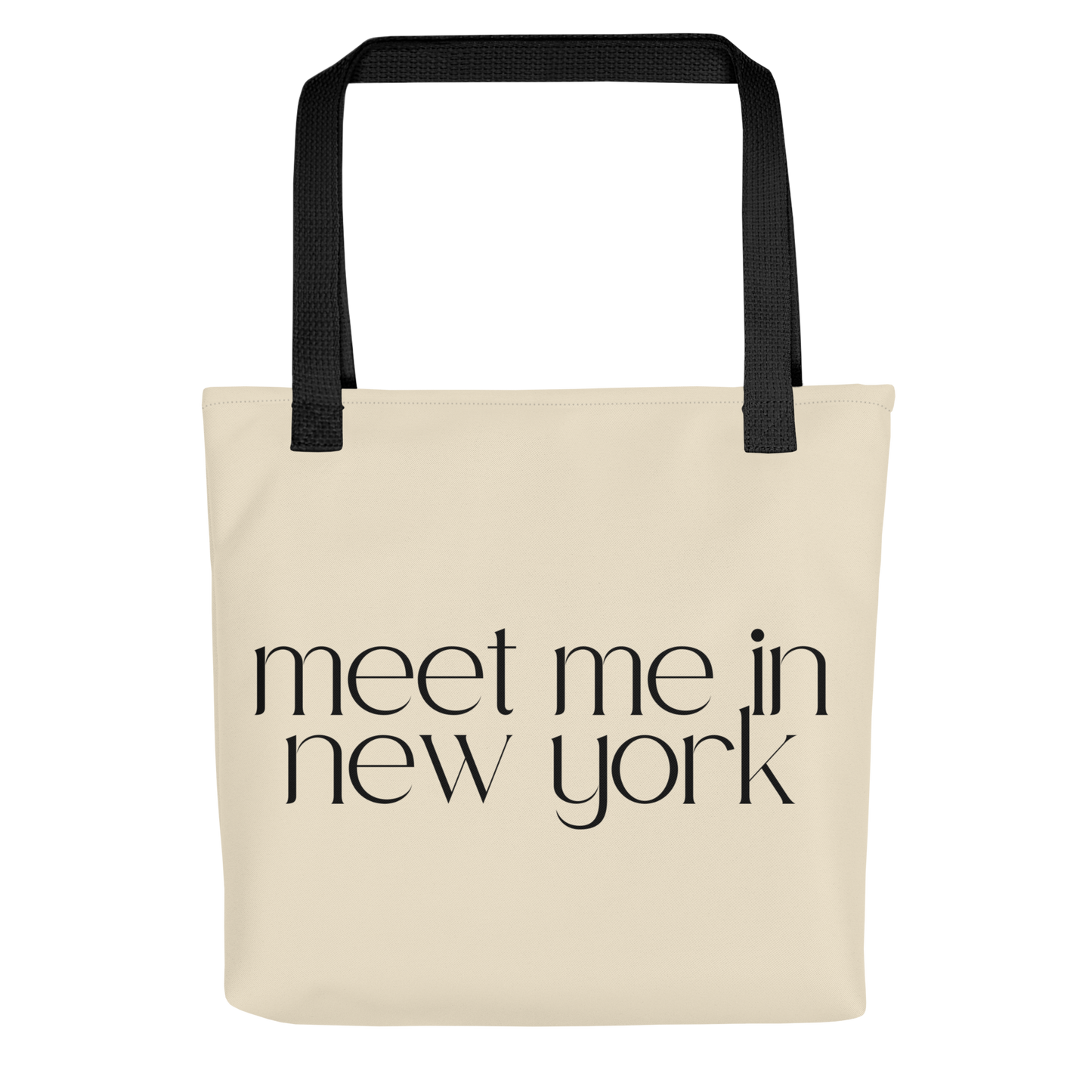 meet me in new york. tote
