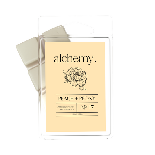 Peach + Peony Wax Melts