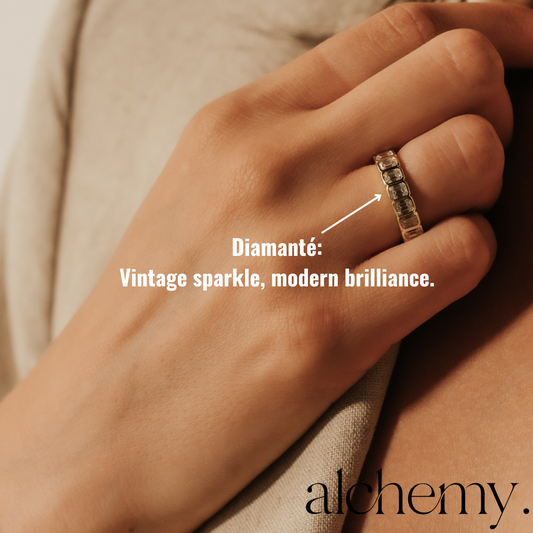 Diamanté Ring