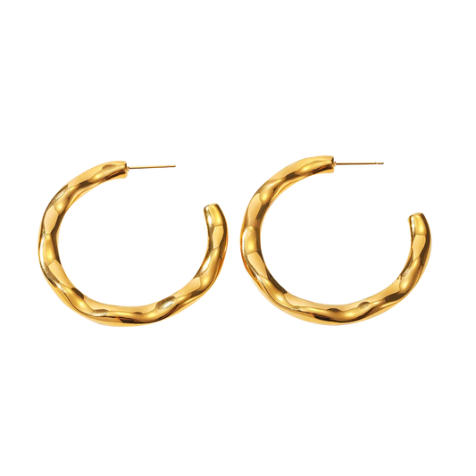 carina. Hoop Earrings