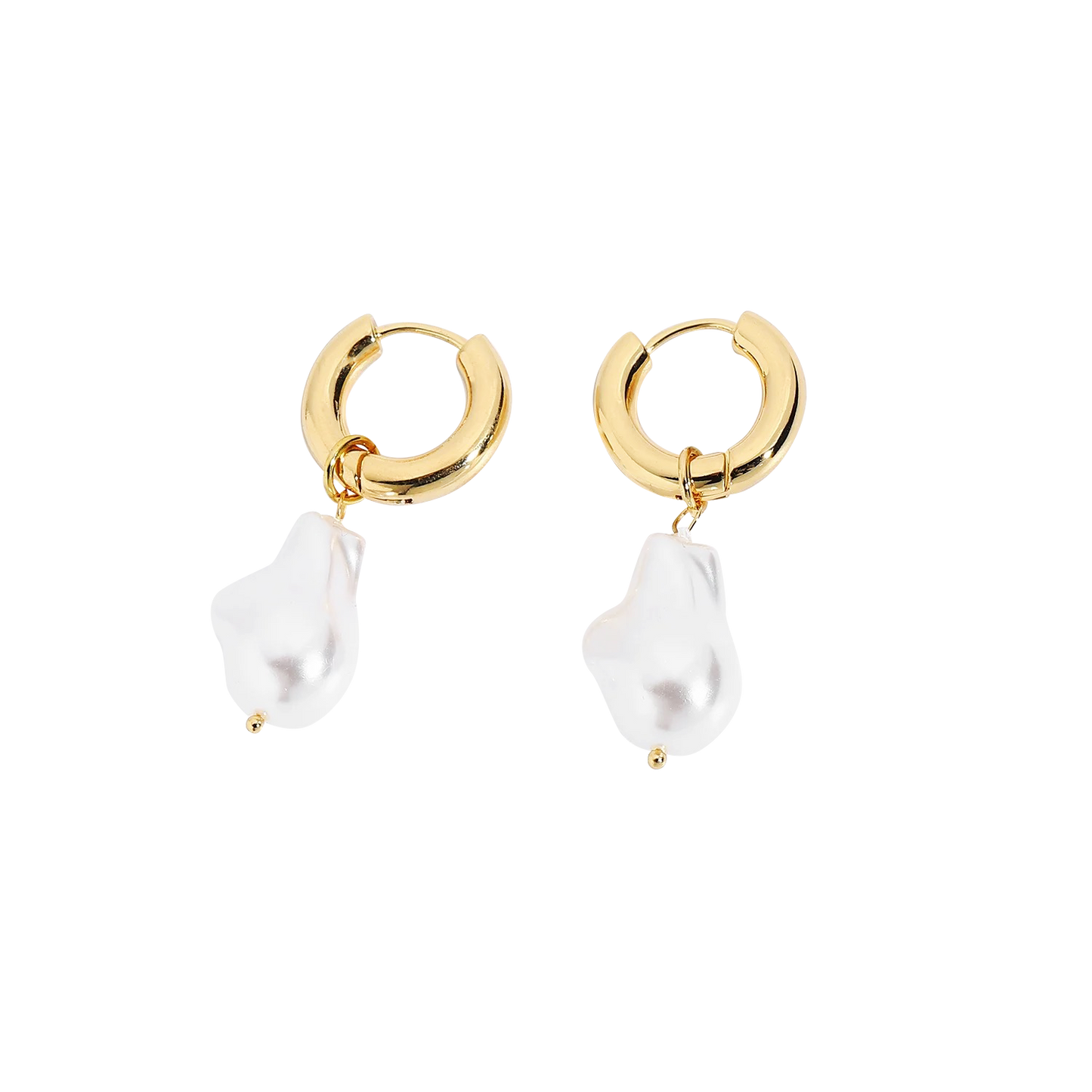 venus. Freshwater Pearl Drop Earrings