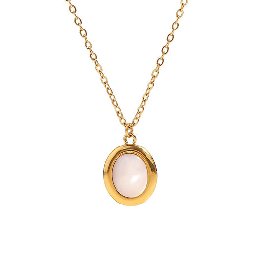 celeste. Opal Necklace