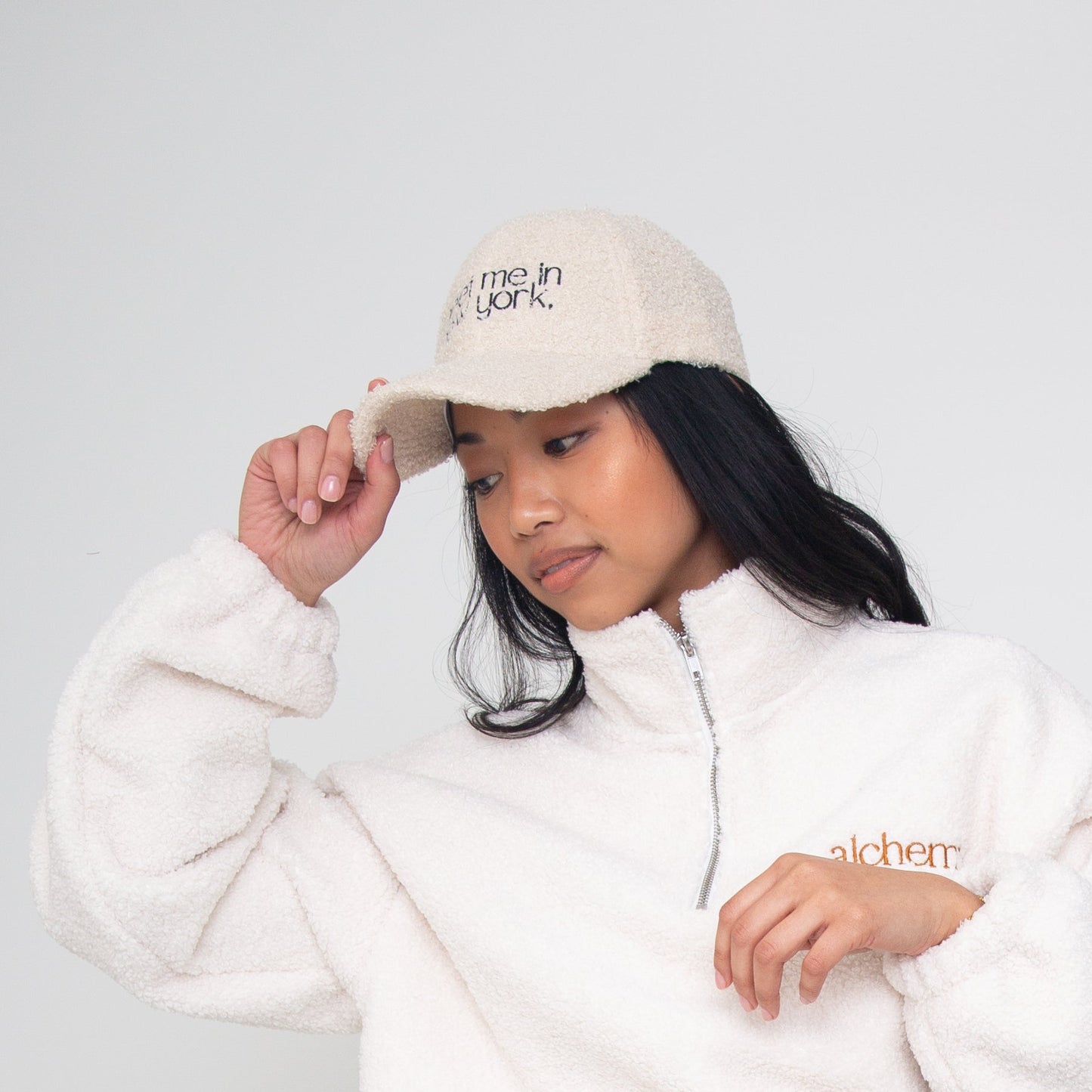 Meet Me in New York Teddy Sherpa Hat