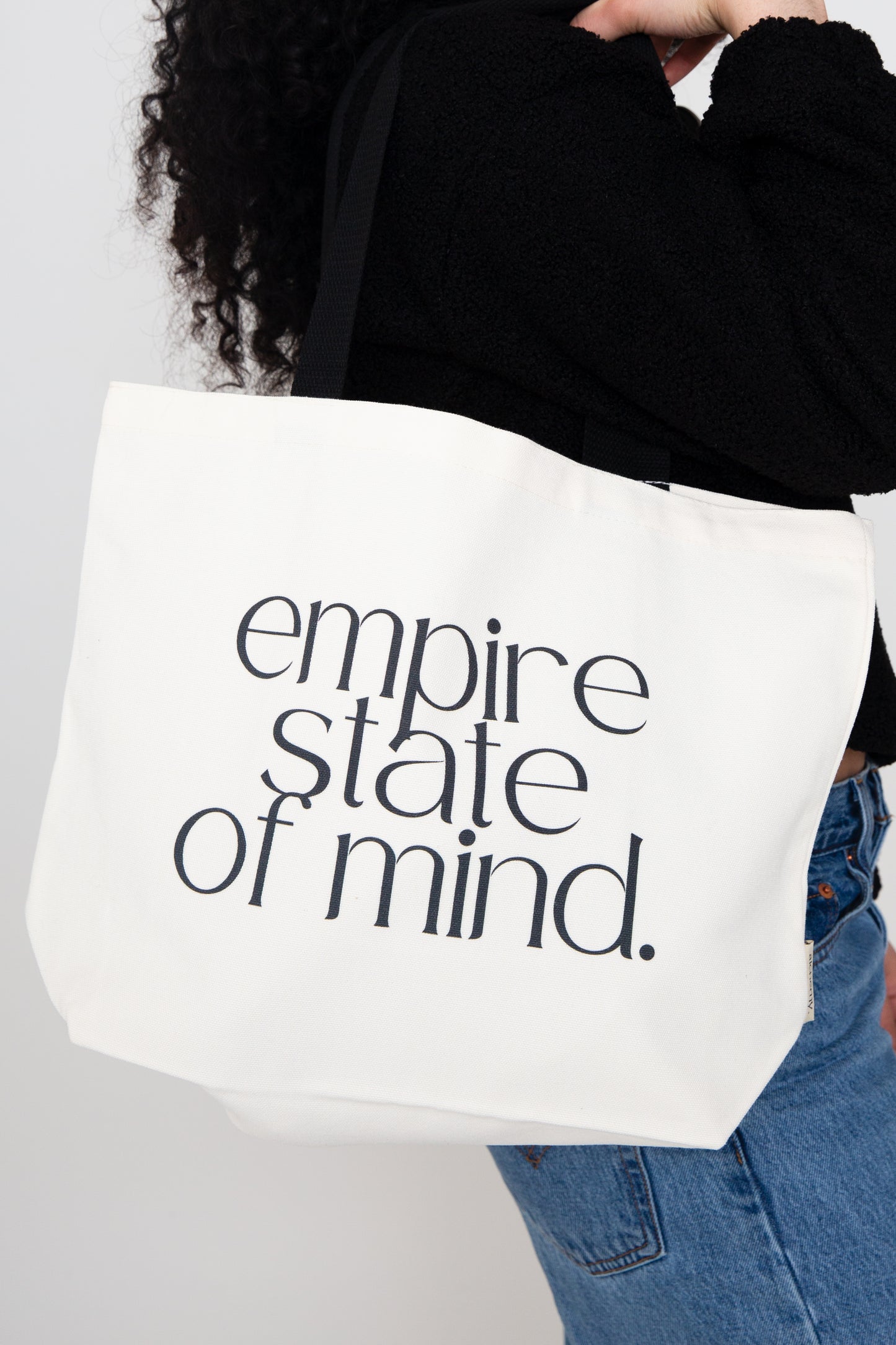 Empire State of Mind 16 oz Canvas Tote Bag