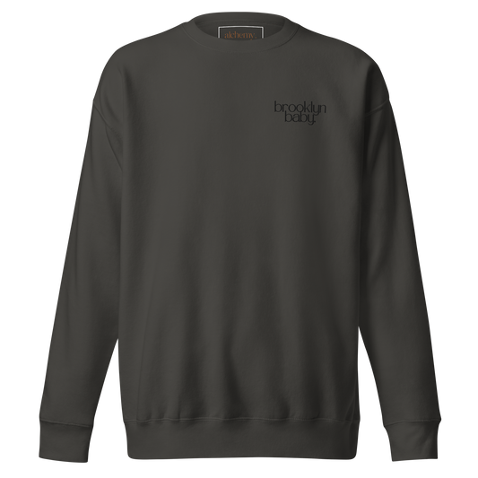 brooklyn baby. crewneck