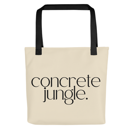 concrete jungle. tote