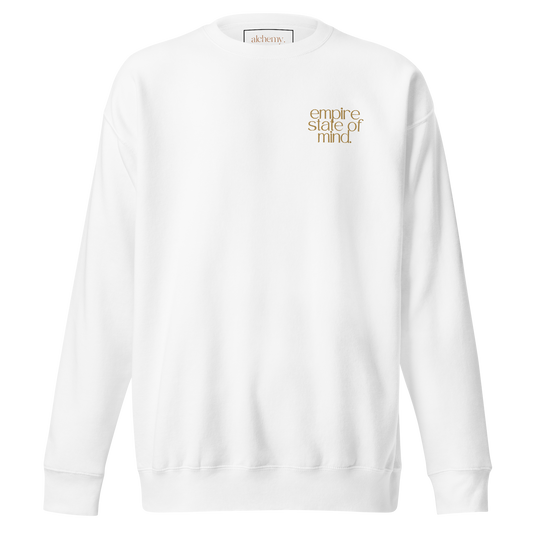 empire state of mind. crewneck