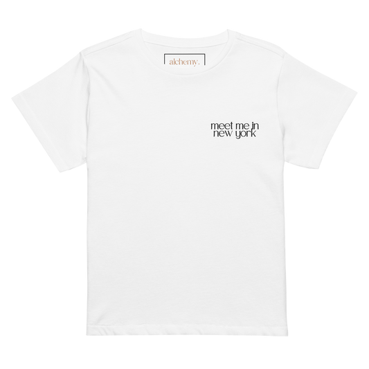 meet me in new york. tee