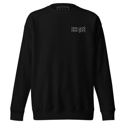 new york, new york. crewneck