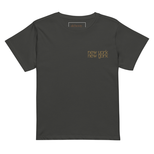 new york, new york. tee