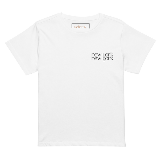 new york, new york. tee