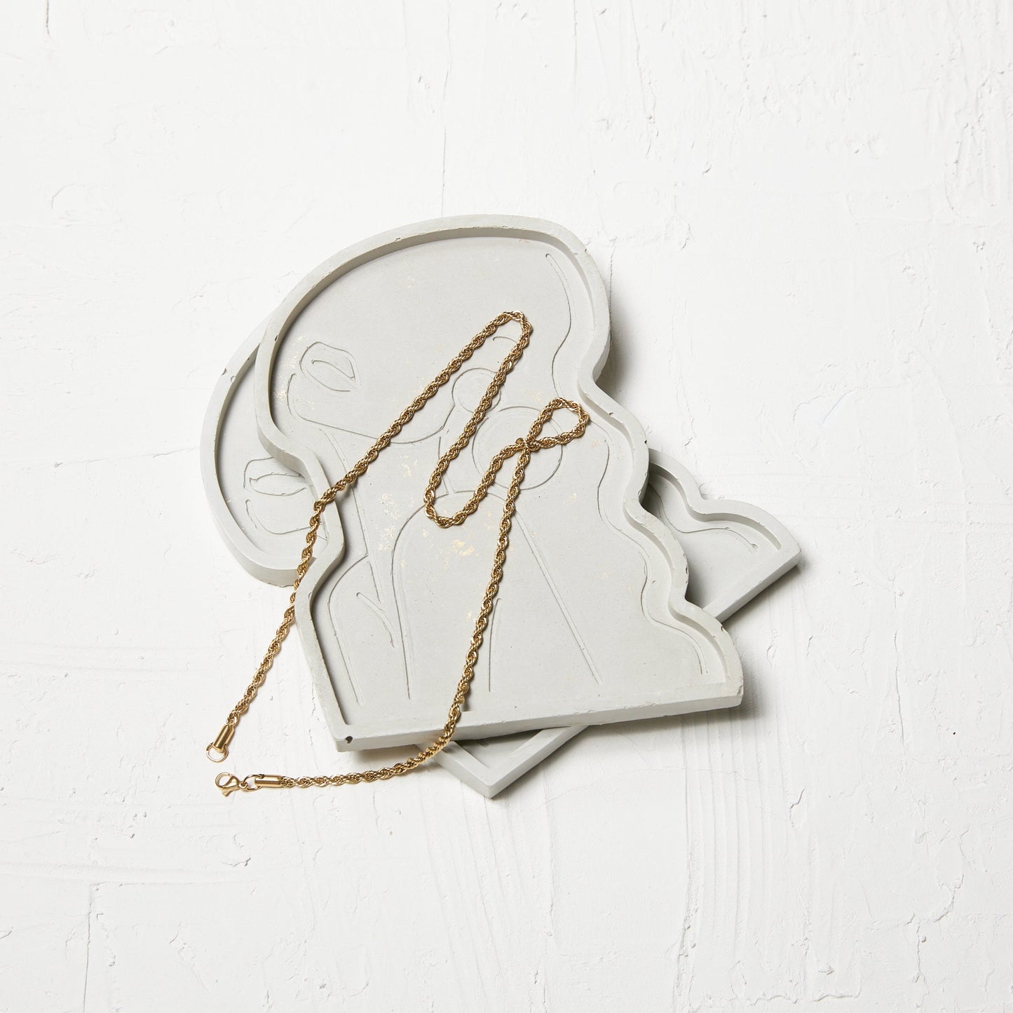 clotho. Thin Rope Necklace